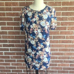 J. Crew Antique Floral Sheath Dress O Petite